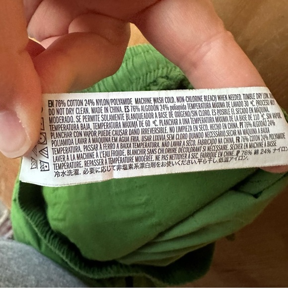 Forever 21 Kelly Green Pull On Cargo Joggers - Picture 8 of 10